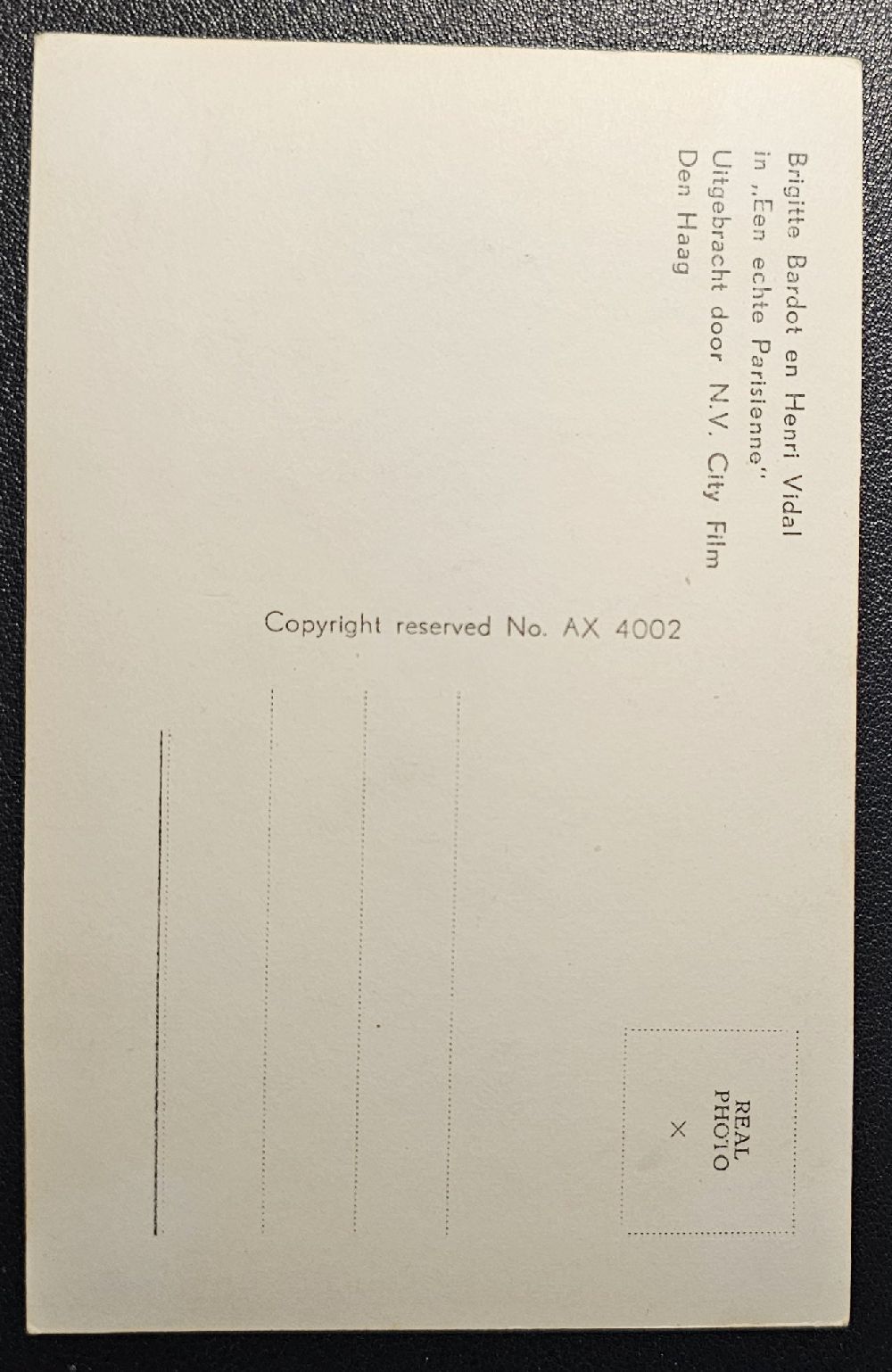 (image for) Brigitte Bardot- Henri Vidal#0005